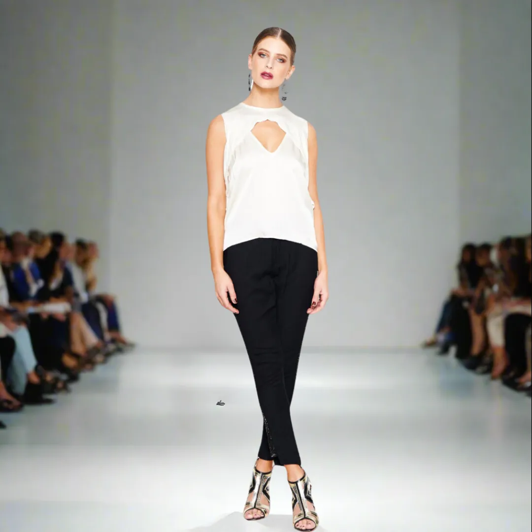 Silk Satin Layered Top
