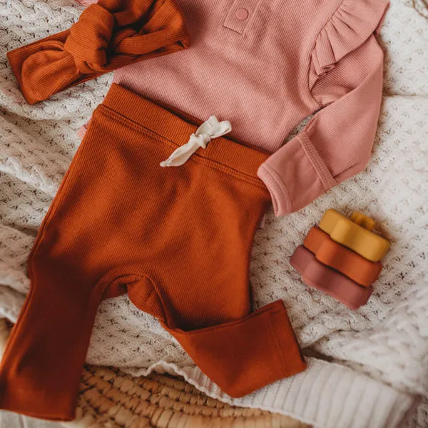 Snuggle Hunny Pants - Biscuit Organic