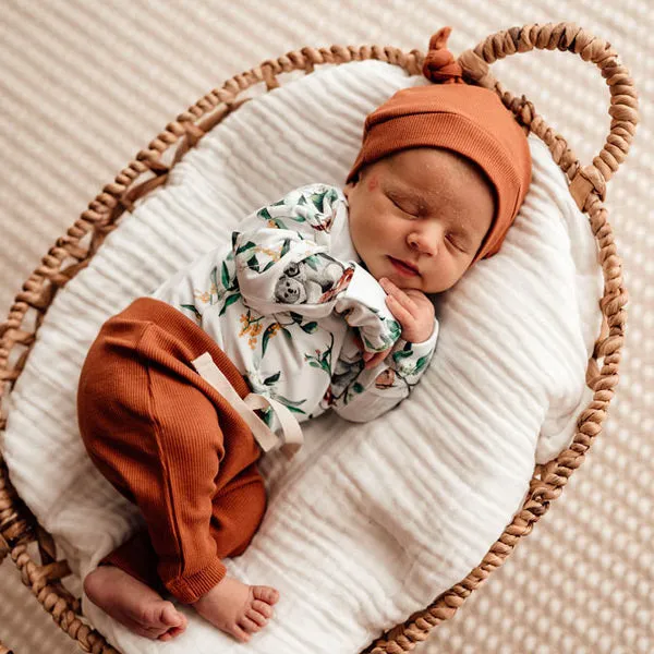 Snuggle Hunny Pants - Biscuit Organic