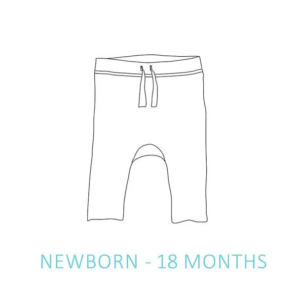 Snuggle Hunny Pants - Biscuit Organic