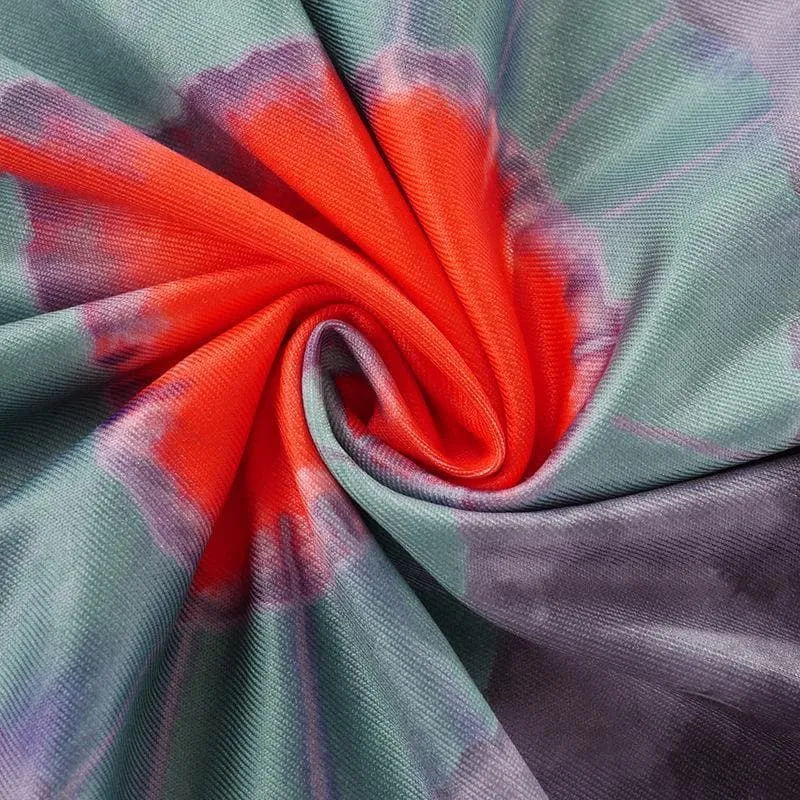 Tie Dye midi skirt
