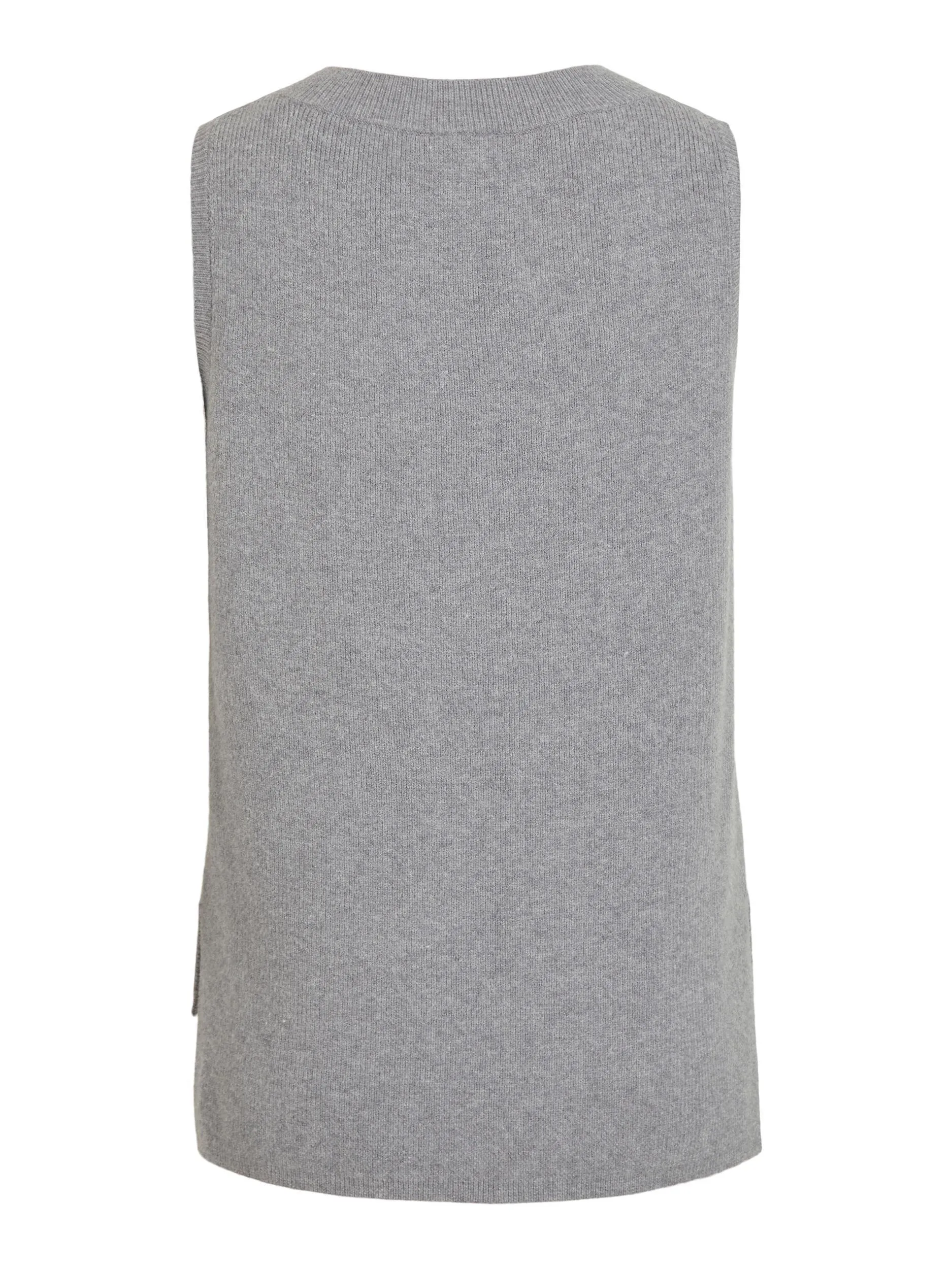 Vila Ril - Strik vest m. v-hals