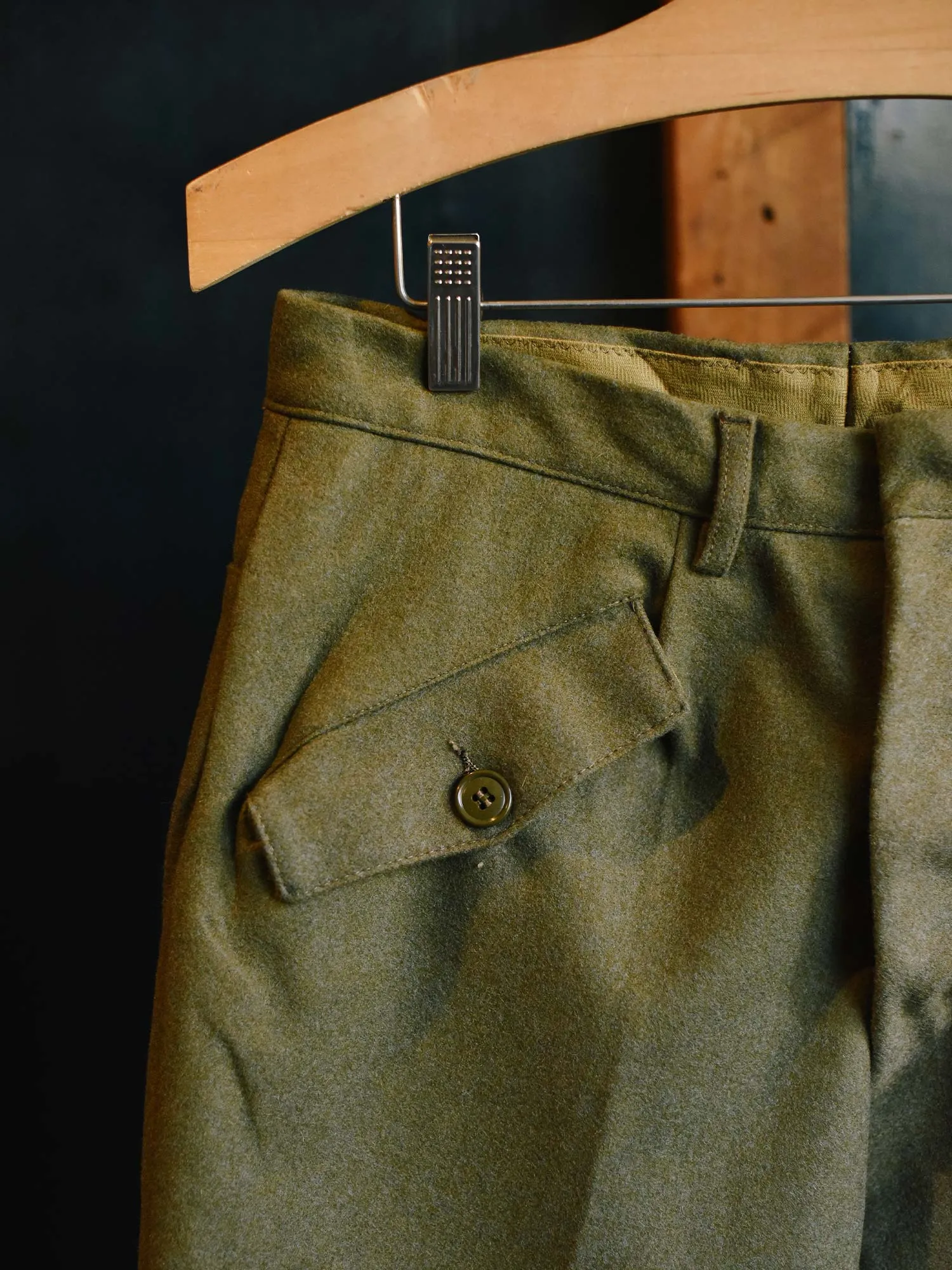 VINTAGE 1970S ITALIAN MILITARY PANTS