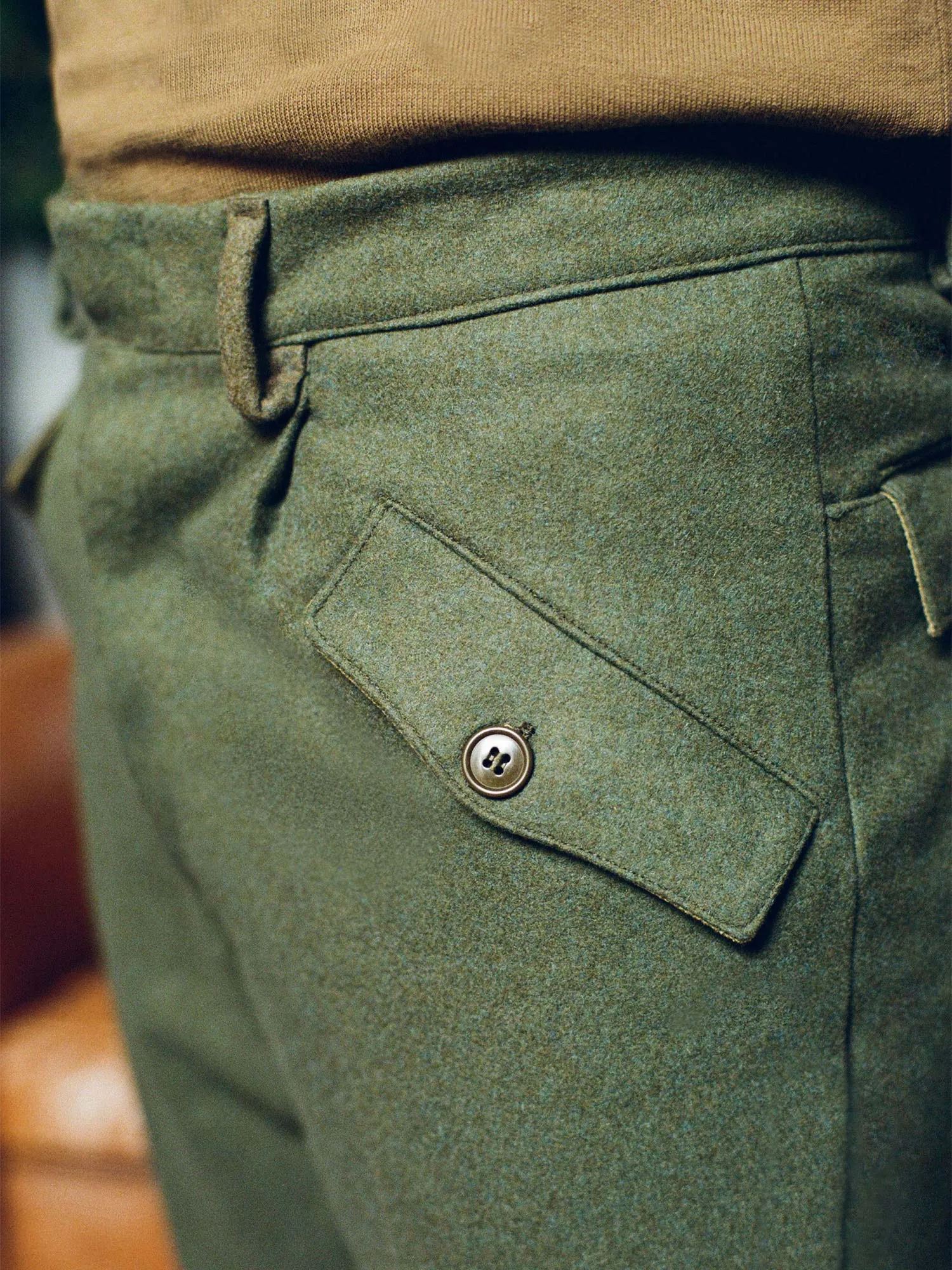 VINTAGE 1970S ITALIAN MILITARY PANTS