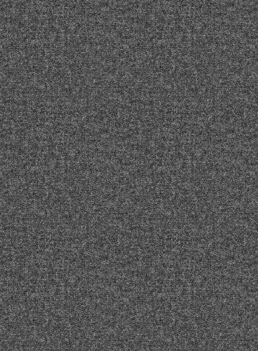 Vintage Plain Dark Gray Tweed Boys Suit