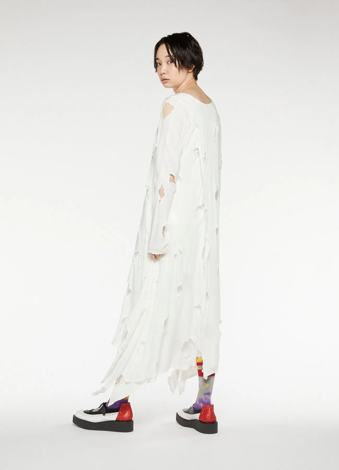 Whole Twill Layered Dress・B