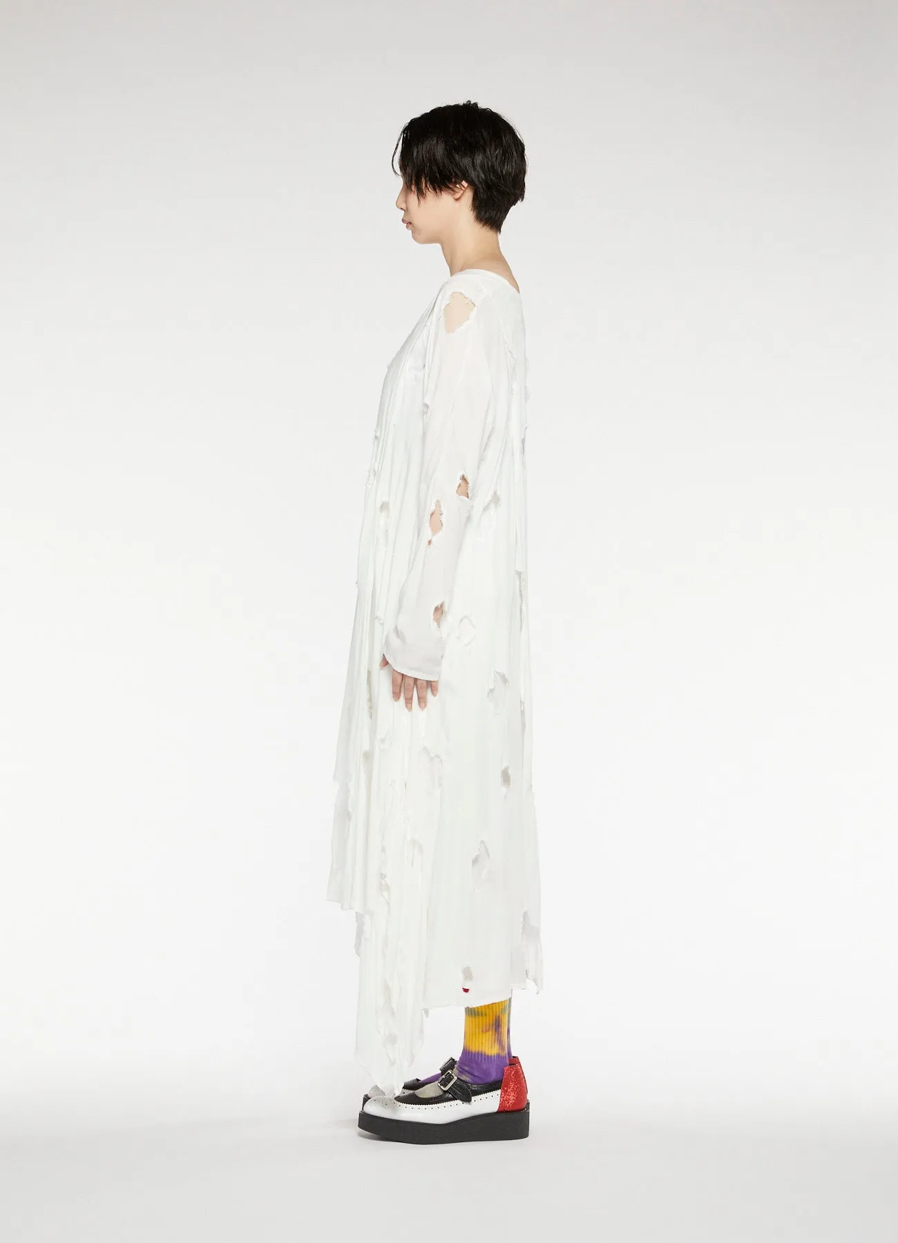 Whole Twill Layered Dress・B