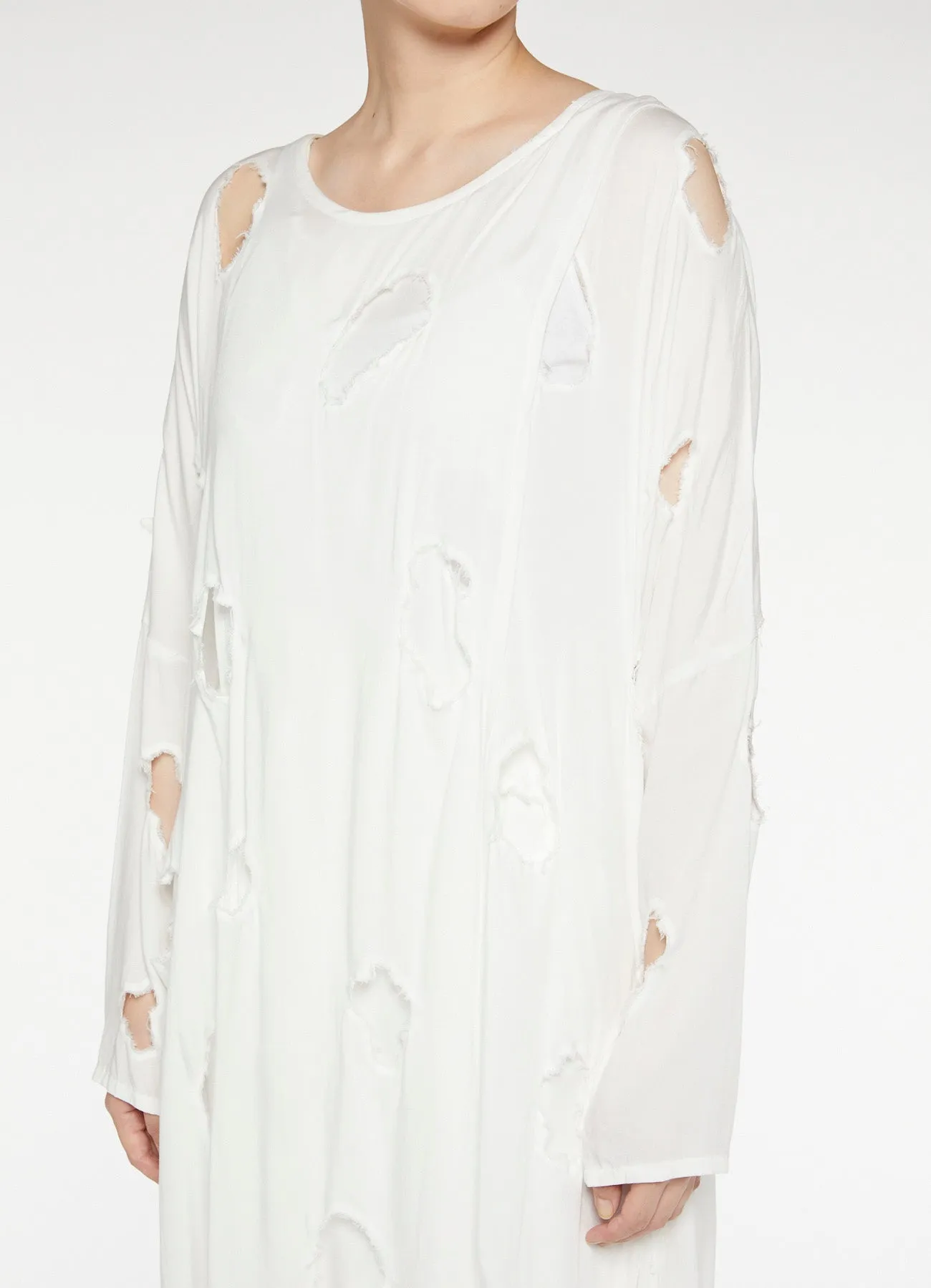 Whole Twill Layered Dress・B