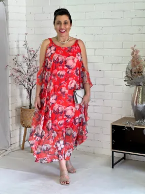 Xyris Red Event Dress