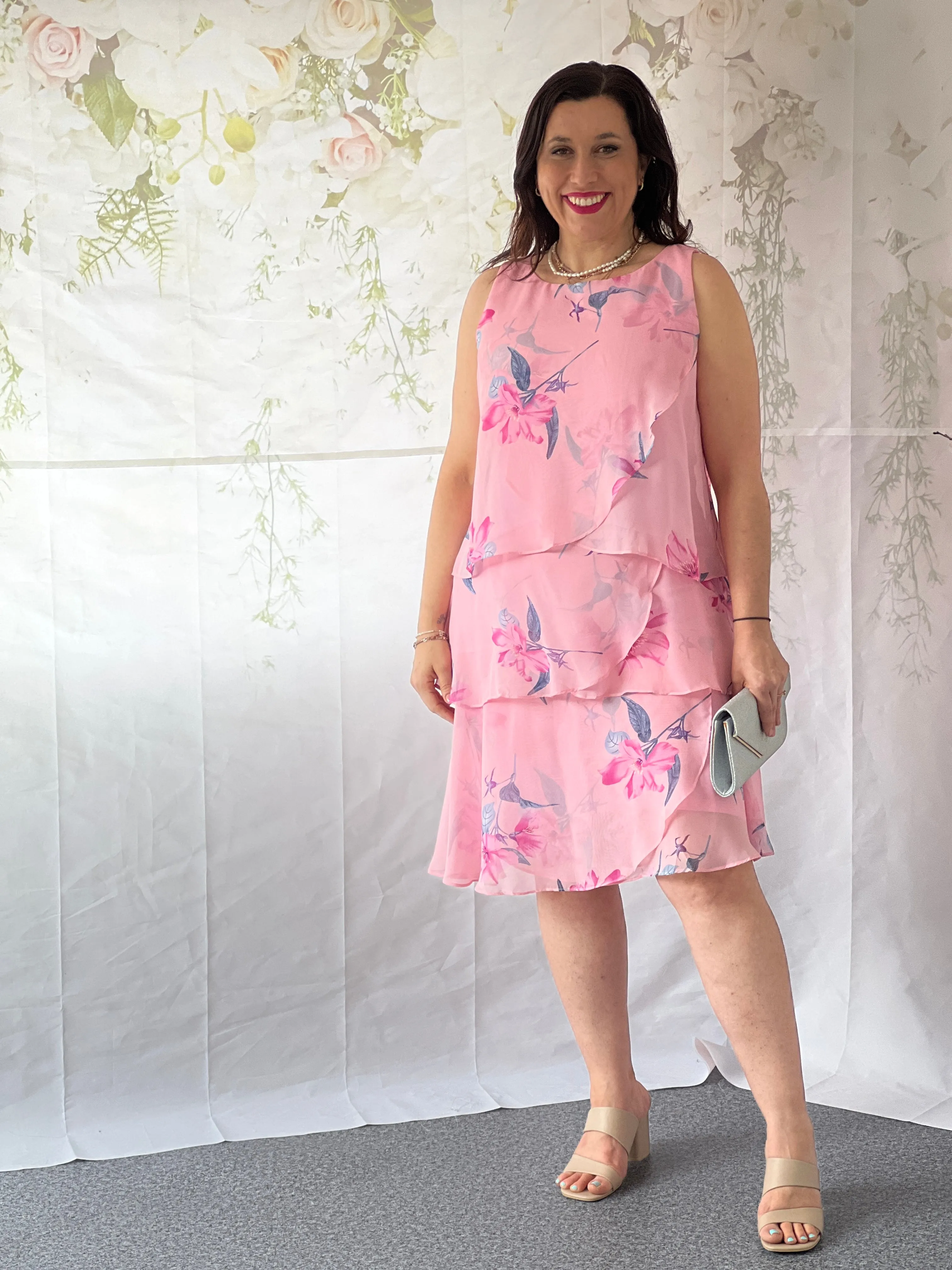 Yana Pink Event Dress