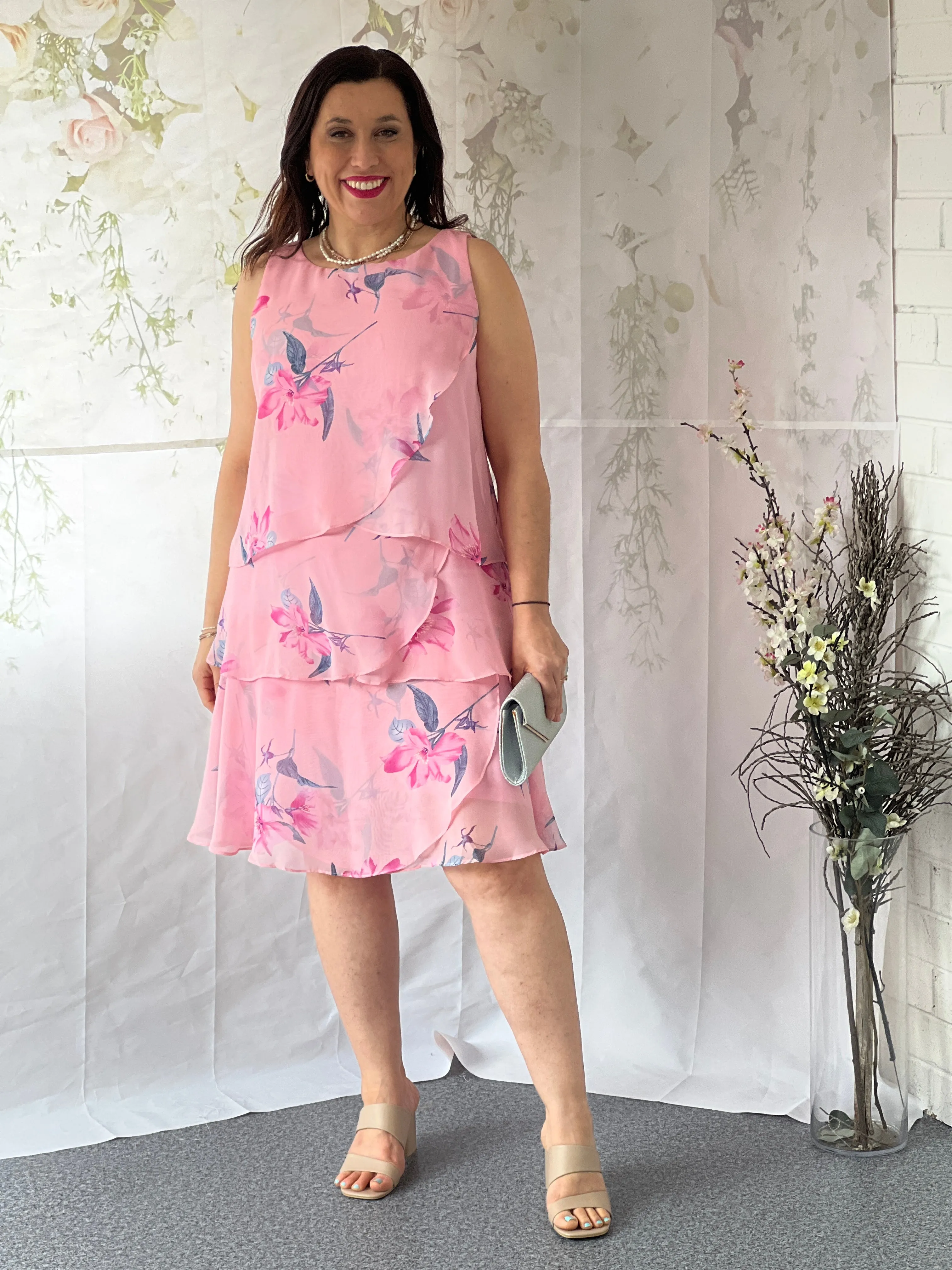 Yana Pink Event Dress