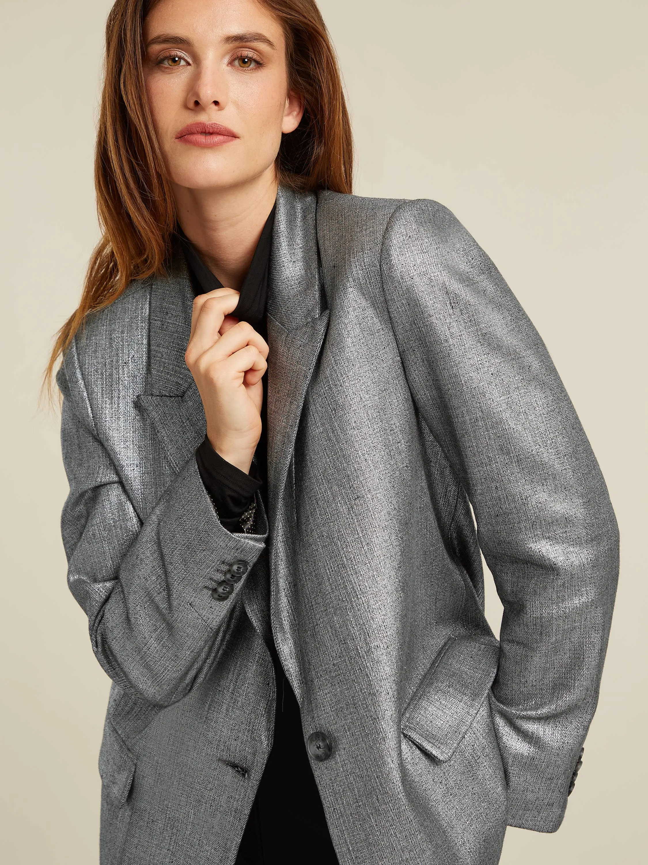 Yola blazer - Silver